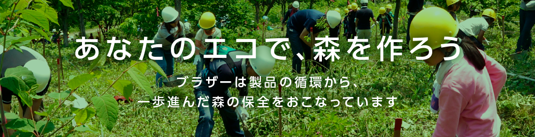 あなたのエコで、森を作ろう