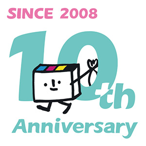 里帰りプロジェクト10周年ロゴマーク