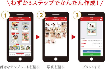 スマートフォンで簡単作成