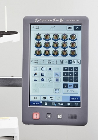 PR1060Wマトリックスコピー機能画面表示