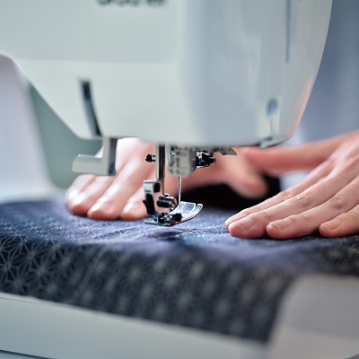 ソーイングの様子