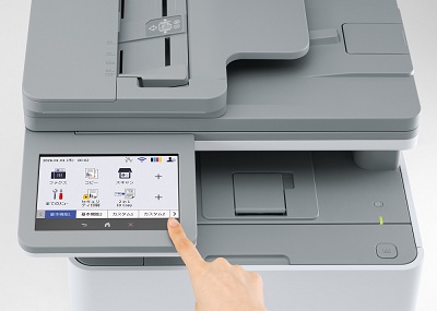 大型液晶タッチパネル